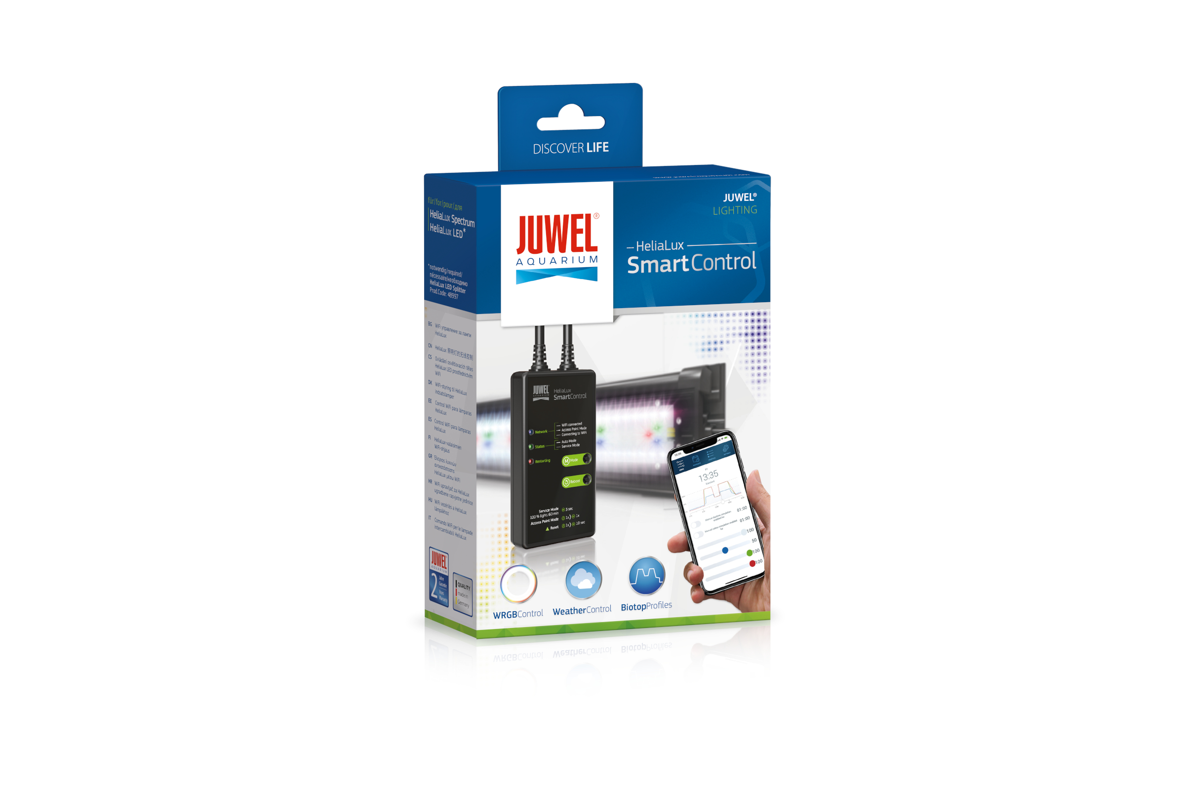 Juwel HeliaLux SmartControl, LED und Spectrum Steuergerät